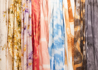 Naturally Hand Dyed Shawls and Scarves - Made in Toronto